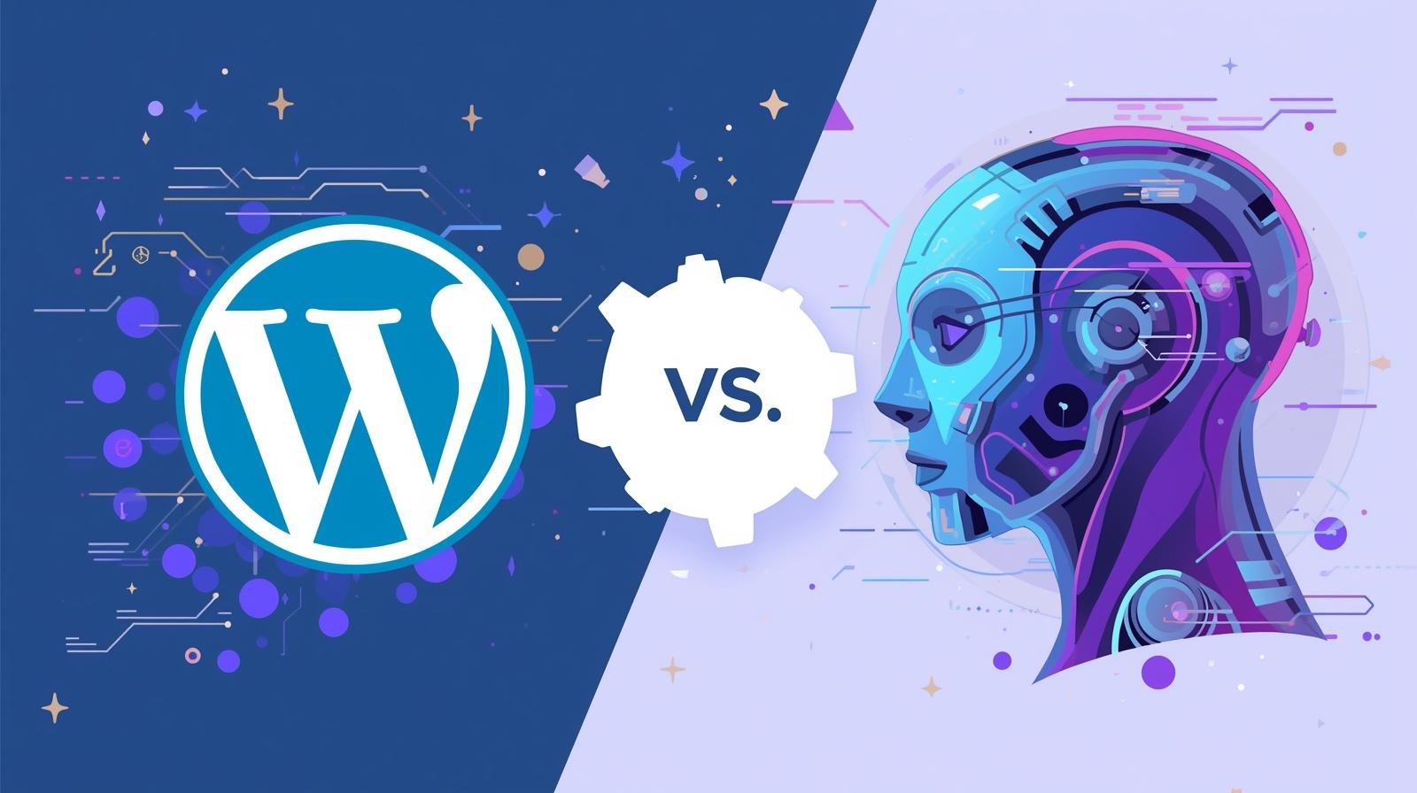 Is WordPress better, or should you build a website with AI?